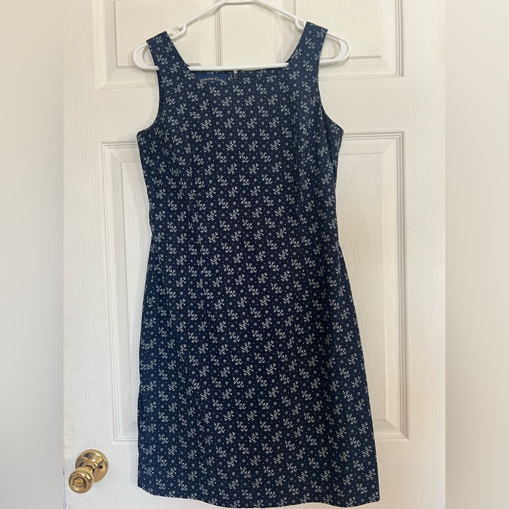 Charter Club Navy Blue Dress